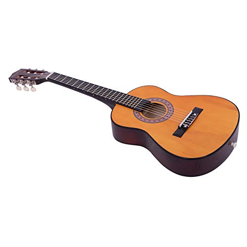 Rosefinch Classical Acoustic Guitar Beginner 1/2 Size 30 Inch Dreadnought 6 Nylon Strings Kids Youth Classical Small Mini Guitar W/Gig Bag, Tuner, Nylon Strings, Picks, Strap -30'' Natural #TOP7