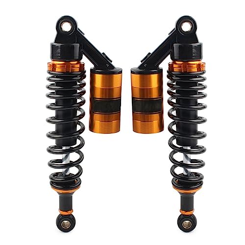 Suspensions amortisseurs d'air de moto arrière 280mm en alliage durable haute résistance