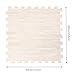Wood Grain Floor Tiles Foam Mat, Interlocking Mats, Puzzle Floor Tiles, Thick Interlocking Foam Tiles, 25-Pack 60x60 cm Wood Grain Puzzle for Kids Playroom, Gym, Home & Office – Soft