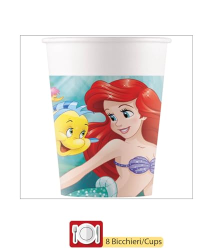 Kit Party Tavola Disney Princess Fabulous in carta...