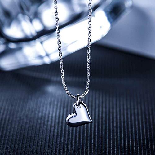 Mother Daughter Jewelry Sets for Two, Cutout Heart Necklaces, 2 Sterling Silver Necklaces4