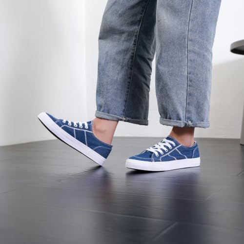 Image of Emma New York Women's Blake Sneaker, Tennis Shoes for Casual Occasions, Low Top Flats - Multiple Colors