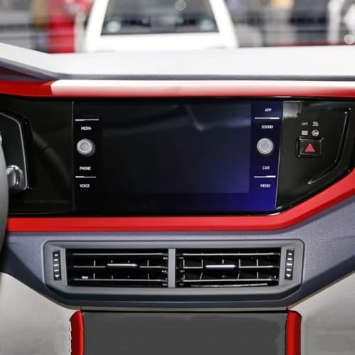 Film en verre trempé anti-rayures pour écran GPS 8 pouces de voiture VW Polo 6