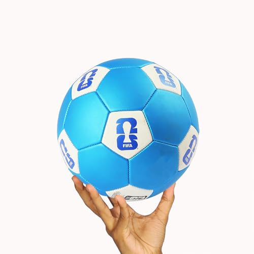 Image of Hamleys FIFA World Cup 2026 Official Licensed Merchandise | Size 5 Football | Metallic Blue