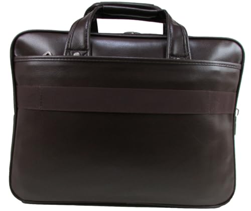 Pasta Bolsa Maleta Transversal Tiracolo Social Executiva Notebook Documentos Masculina (Marrom)