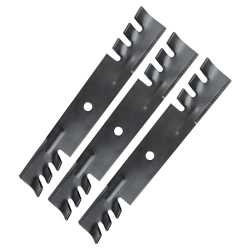 Bularie Gator Mulching Blades for 48" Mower Deck (3 Pack)