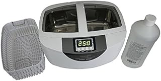 iSonic Commercial Ultrasonic Cleaner P4820WPB25 and Brass Cleaning Solution Concentrate CSBC001-1QT