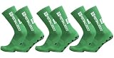 HEYFOOTBALL FS FOOTBALLSOCKS – Fußballsocken – 3 Paar – Grün – Größe 39-46