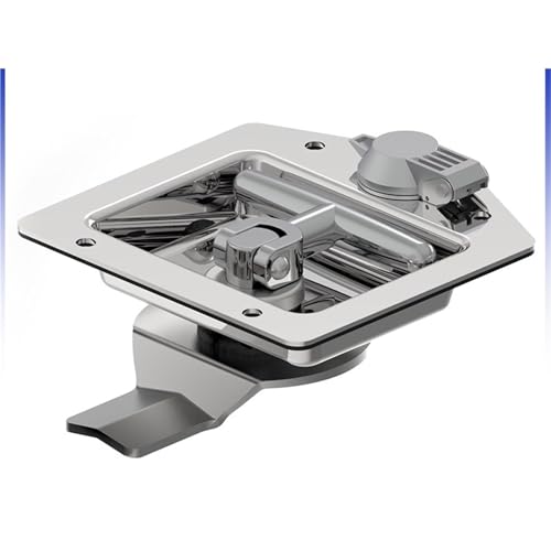 Serrure de tige en T type D inox pour boite a outils auto