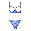 Briskorry Sexy lingerie set dames kant ondergoed sexy ondergoed dames beha + slip transparant nachtkleding