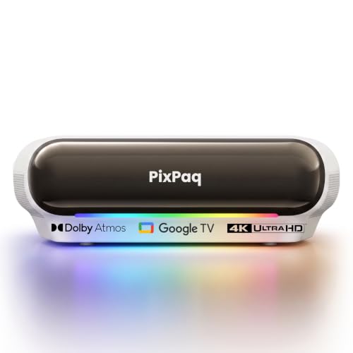 Image of Edge Japan Triple Laser UST Projector with Google TV, 4500 ANSI
