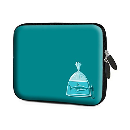 Theskinmantra I Love Shark Chain top Laptop Sleeve for Screen Size 13/13.3 inches Any Brand Laptop/MacBook 13 inch.