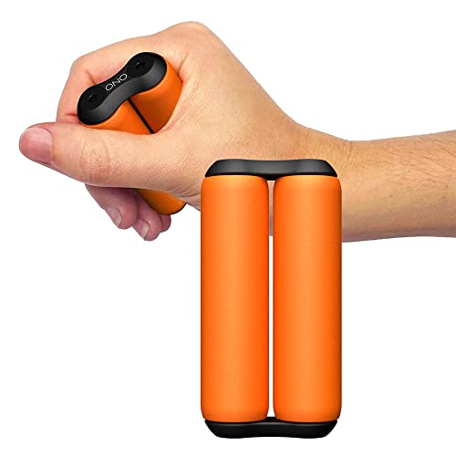 Image of ONO Roller - Handheld Fidget Toy for Adults | Help Relieve Stress, Anxiety, Tension | Promotes Focus, Clarity | Compact, Portable Design (Orange, Junior Size - ABS Plastic)