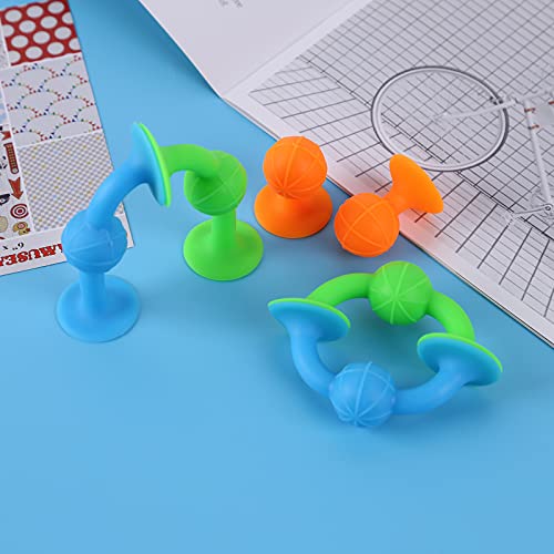 Fiorky Zuignapspeelgoed, stressspellen, dartpuzzel, plakkerig speelgoed, zuignap-dartspeelgoed, grappige interactieve… - Image 3