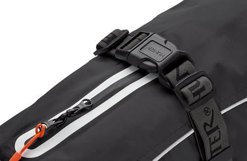 HUNTER Hundemantel NORDBY, Farbe: schwarz, wasserabweisend, warm gefüttert, reflektierend, ideal für Outdoor-Abenteuer, schützt vor Kälte & Nässe, maschinenwaschbar, Größe: 40