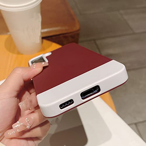 Cadre d'armure carrée en silicone liquide de qualité pour Samsung S22