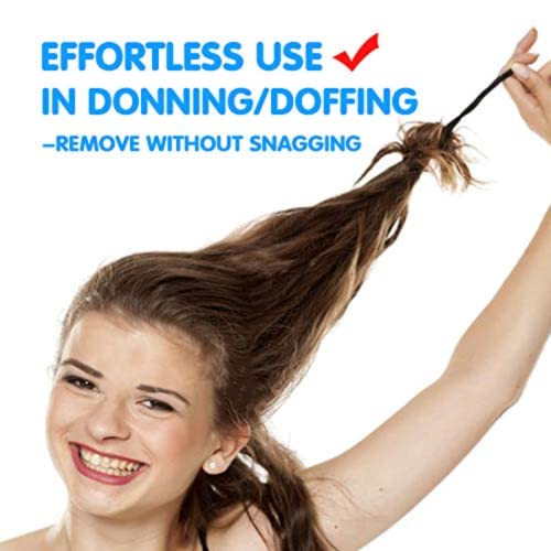 Image of Curated Cart 20 Pcs 2mm Black Hair Ties Bands - Durable Elastic Ponytail Holders for Women, Men, and Girls - Long-Lasting Hair Accessories for Medium to Thick Hair