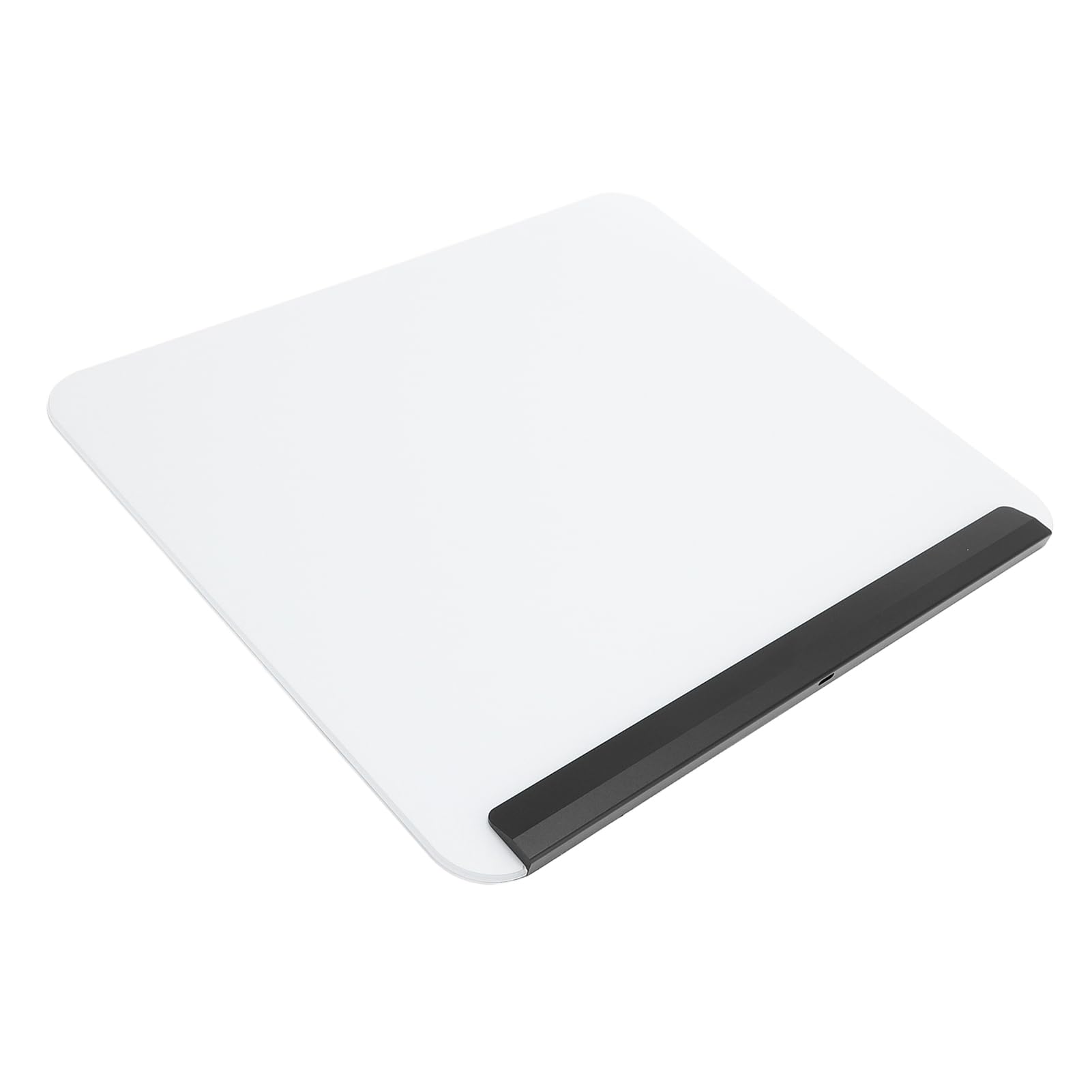 Alfombrilla de Teclado para Juegos Iluminada, Múltiples Modos de Iluminación Diseño de Aluminio Resistente Alfombrilla de Ratón para Juegos RGB, Almohadilla de Teclado para LED con 18 LED