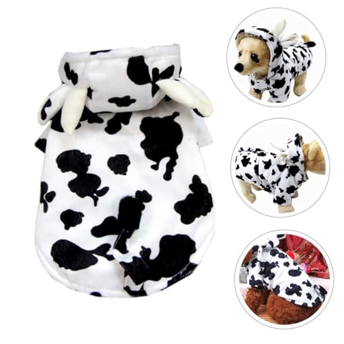 Disfraz para perro modelo vaca talla XL transpirable miniatura 2
