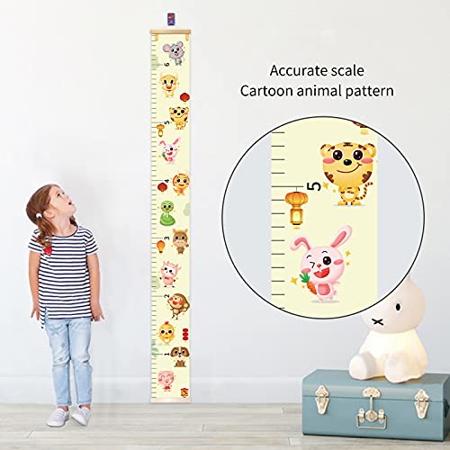 By Unbranded Growth Chart For Kids,Upgrade Removable Baby Growth Chart For Wall With Marker Stickers,Hooks,Canvas Height Measuring Rulers For Boys Girls (Dinosaur) #TOP7