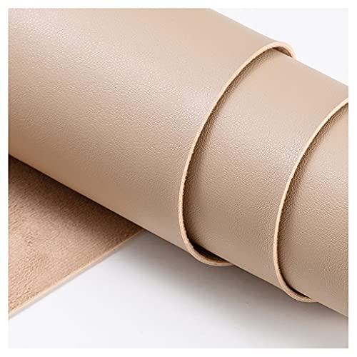 Similicuir vinyle au mètre beige pour décoration intérieure de voiture et sellerie canapé