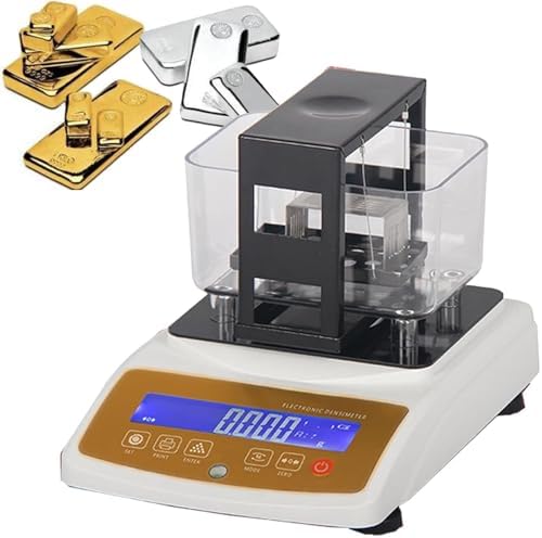 Digital Gold Purity Tester - Precision Precious Metal Analyzer for Jewelry & Investment - 0.01g/cm³ Resolution for Accurate Authenticity & Density Testing