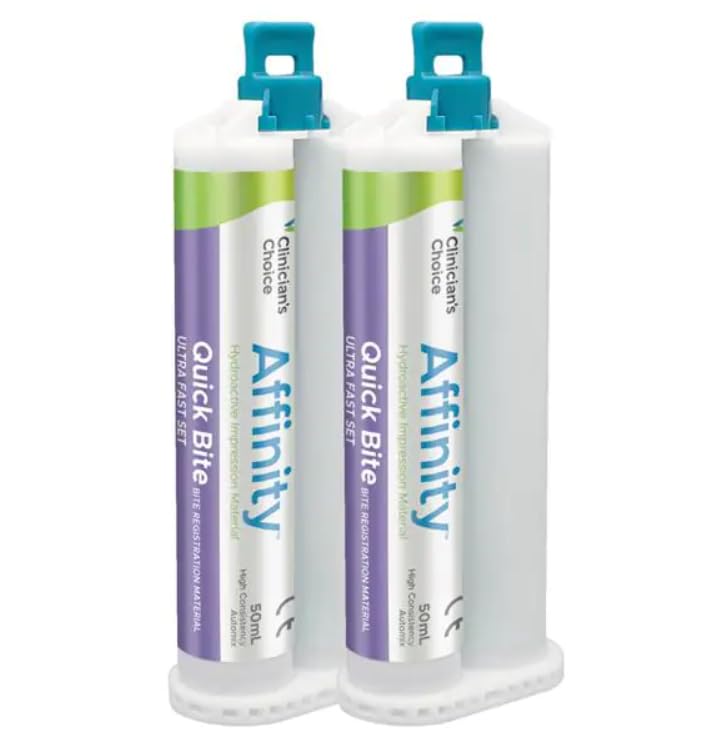 Clinician's Choice 26400 Affinity Impression Material Quick Bite Fast Set 2/Pk 50 mL