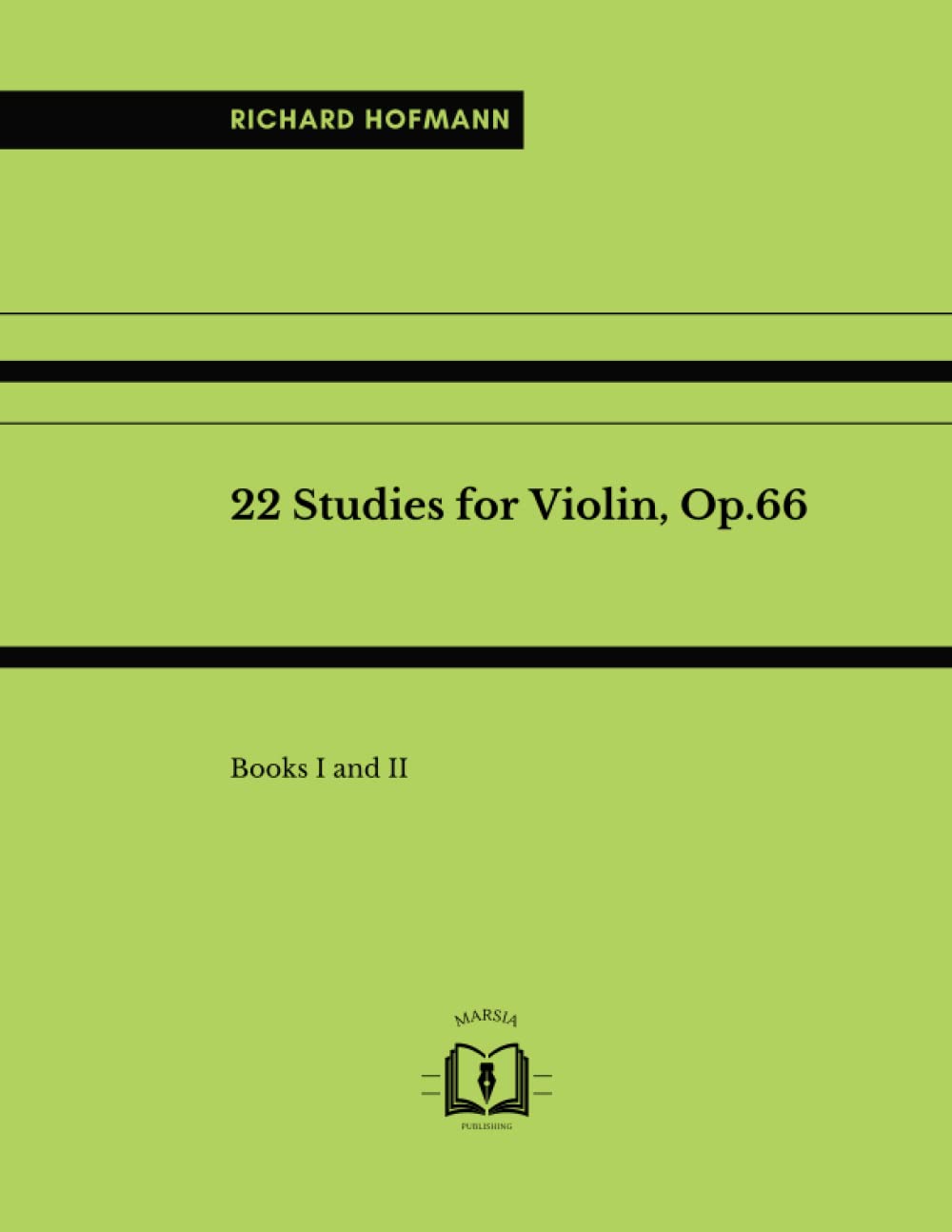 22 Studies for Violin, Op.66: Books I and II