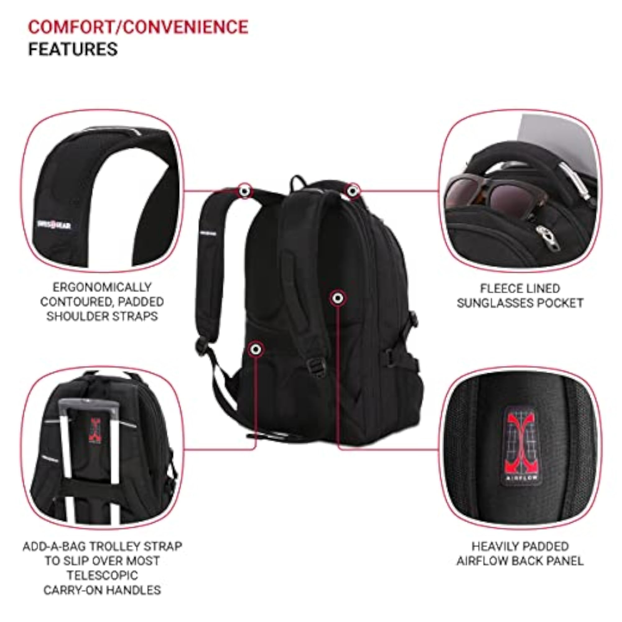 Scansmart Laptop Backpack, Versatile Design