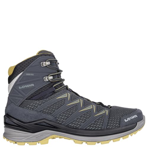 LOWA Stiefel mittel INNOX PRO GTX MID [2024] stahlblau/senf, 43.5