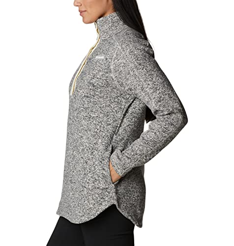 Columbia Women's Sweater Weather Tunic, Chalk Heather, Large #TOP1