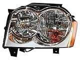 TYC Left Headlight Assembly Compatible with 2005-2007 Jeep Grand Cherokee