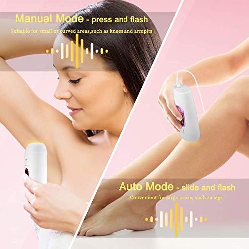 Hair Removal for Women and Man GREPRO Hair Removal Upgraded 999,999 Permanent Painless Flashes Hair Remover Device for Facial and Wholebody Home Use