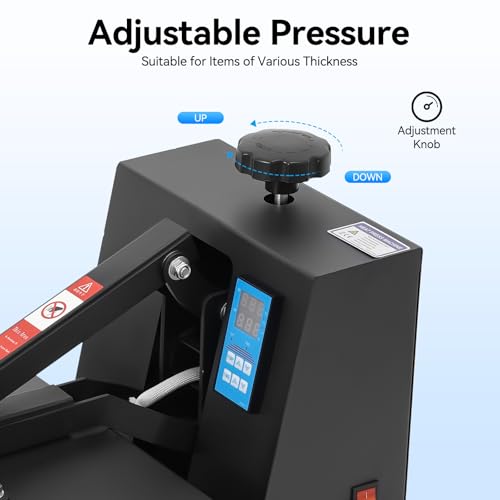 Smart Heat Press Machine 1800W 16x24 Inch miniatura 6