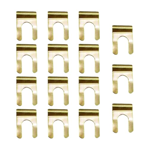 JNNJ 15 Pièces Colliers De Serrage Pour Tuyau De Frein De Voiture, Clip Maintien En Métal En Forme U Pour Parking, Clips Tuyaux Pour Véhicules Stationnement (No.9)