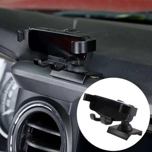 HAPPYHORSE Car Phone Mount Compatible with Toyo@ Tacoma 2016-2023 Central Control Navigation Screen Phone Holder Phone Mount Mount with Self-Adhesive Base Accessories (Style B (Kind B))