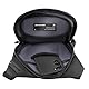 SHIMA Division HIP Bag Beintasche Motorrad Damen Herren Beingurte Multifunktionale Reflektierend Hüfttasche wasserdichte Tasche Motorradzubehör Leg Bag (Schwarz, 2 Liter)