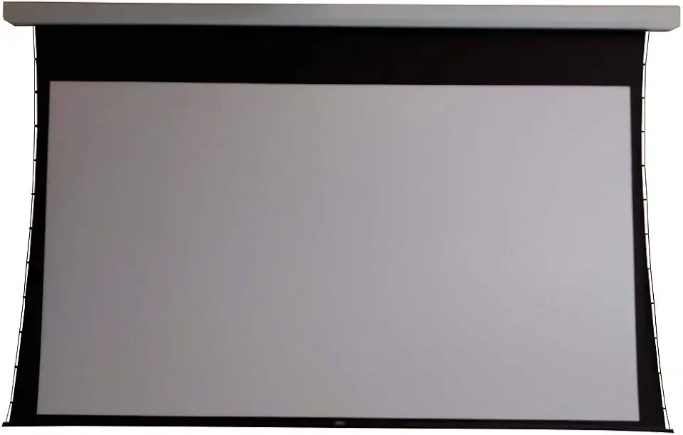 Tela de Projeção 100 Polegadas 16:9 Cinza High Contrast Elétrica 110v Tensionada com Controle Remoto