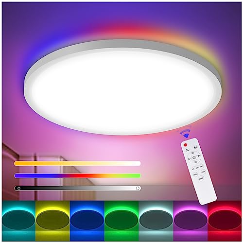 Lamptobe 30CM Plafon LED Techo RGB Regulable