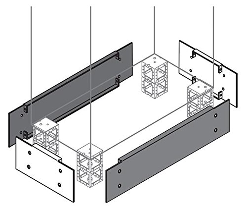 Couvercle Socket abb-entrelec 1000 mm pour sécuriser les accès de câblage