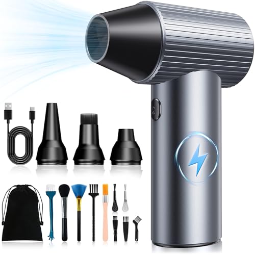 Solareye Druckluft Compressed Air Duster, 3-Gang 300000 U/min,...