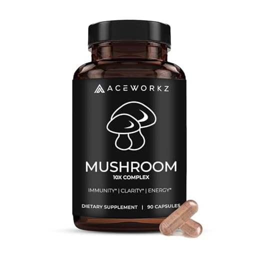 ACEWORKZ Mushroom Nootropic - Memory & Focus Supplement