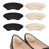 6 Pairs Cushioned Heel Pads for Shoes – Adjustable...