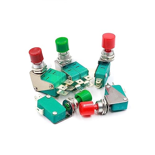 Micro interrupteur bouton-poussoir momentané SPDT AC 250V