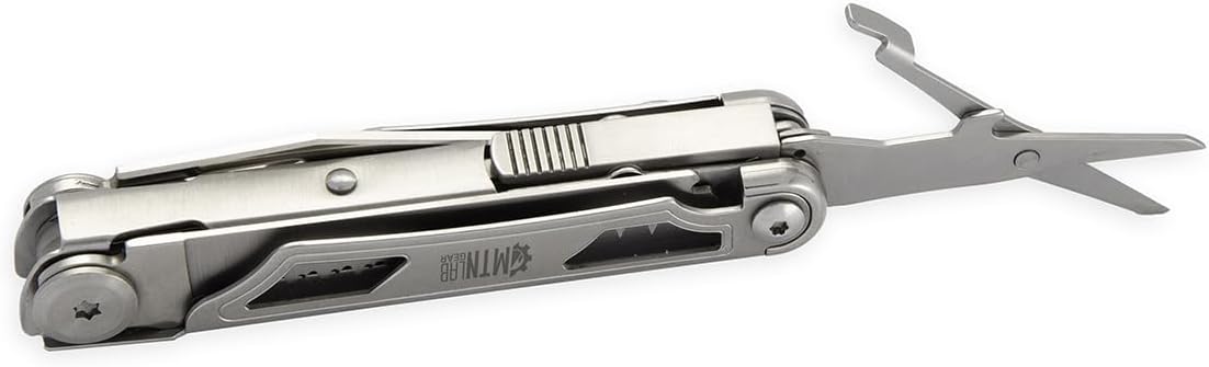 Treeline Multi-Tool – 8-in-1 Compact Outdoor Tool for Hiking, Camping, & Everyday Carry | Lightweight, Durable, Includes Knife, Saw, Can/Bottle Opener, Scissors.