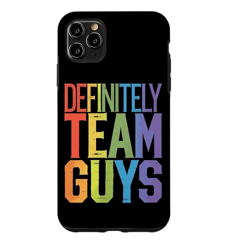 �ԈႢ�Ȃ�Team Guys LGBTQ+ �v���C�h�T�|�[�g�A���[ �X�}�z�P�[�X iPhone 11 Pro Max �p