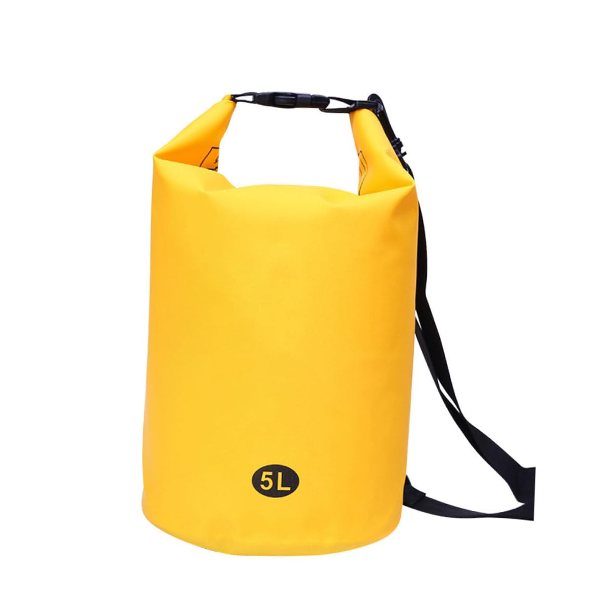 Bolsa inflable de PVC amarilla impermeable para rafting y pesca 8