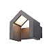 Produktbild SLV RASCALI WL, LED Outdoor Wandaufbauleuchte, anthrazit, 3000K Leuchte Aluminium 8 W