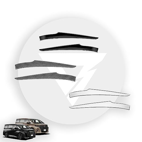 KUTOOK 新型アルファード40系 AAHH40W AAHH45W ハイブリッド ヴェルファイア40系 TAHA40W TAHA45W Z E パーツ サイドミラーガーニッシュ サイドミラートリム