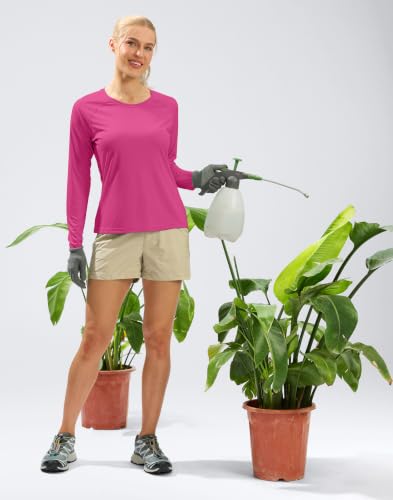 Image of UPF 50+ Sun Shirt for Women Long Sleeve Quick Dry UV Protection Hiking Top